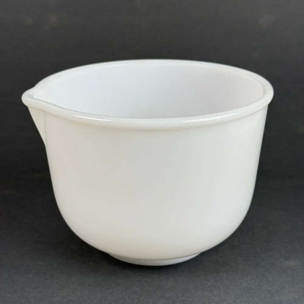 Glasbake white milk